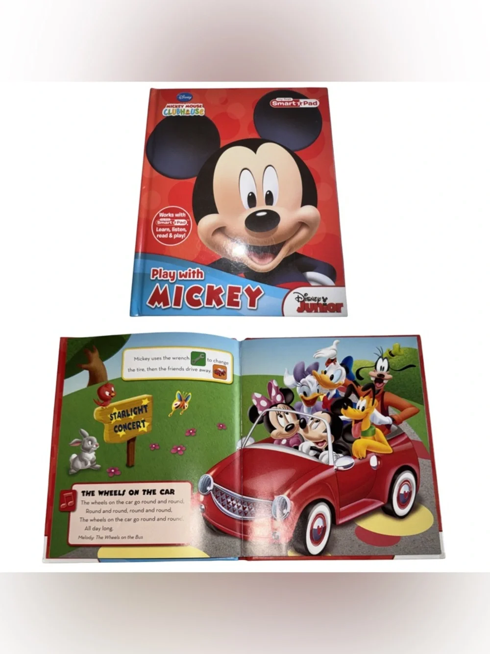 Disney Junior Mickey‎ Mouse Clubhouse My First Smart Pad 6 Book Set Pristine